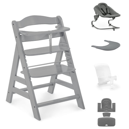 Hauck Alpha+ Premium Bundle - Grey