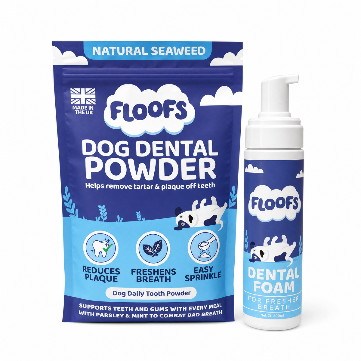 Floofs Dog Dental Powder
