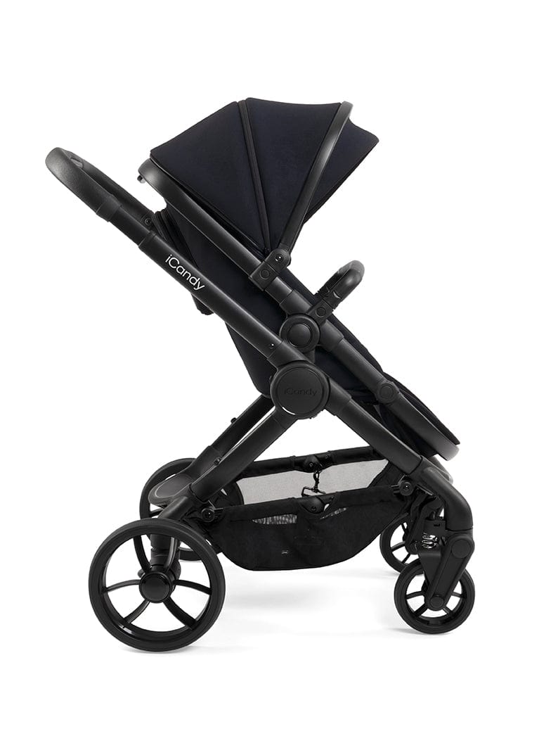 iCandy Peach 7 (Coral Slide Pro) Travel System - Jet / Black Edition