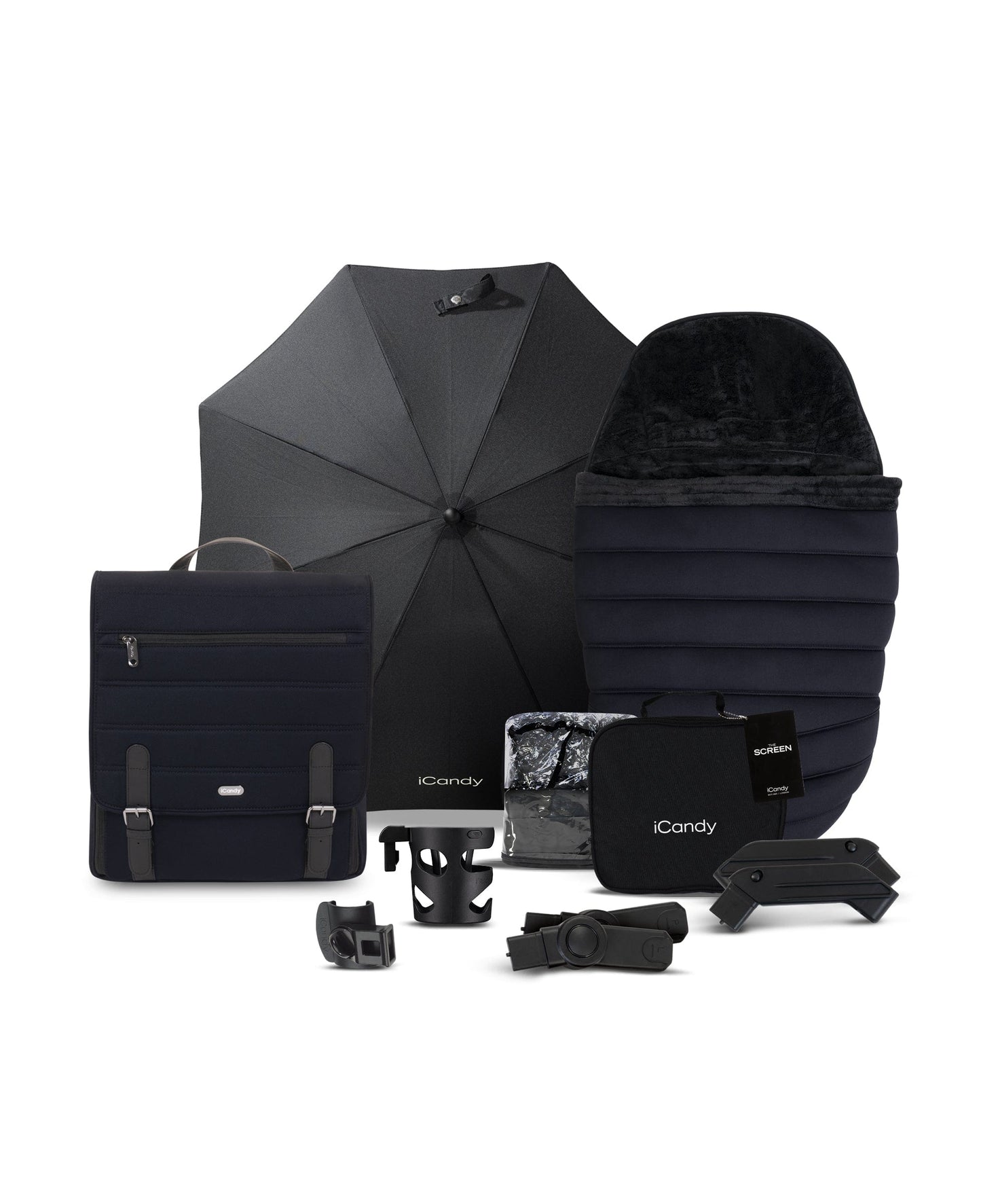 iCandy Peach 7 (Coral Slide Pro) Travel System - Jet / Black Edition