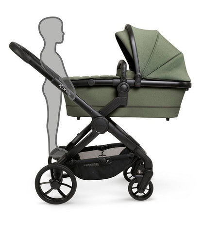 iCandy Peach 7 (Pebble Slide Pro) Travel System - Ivy