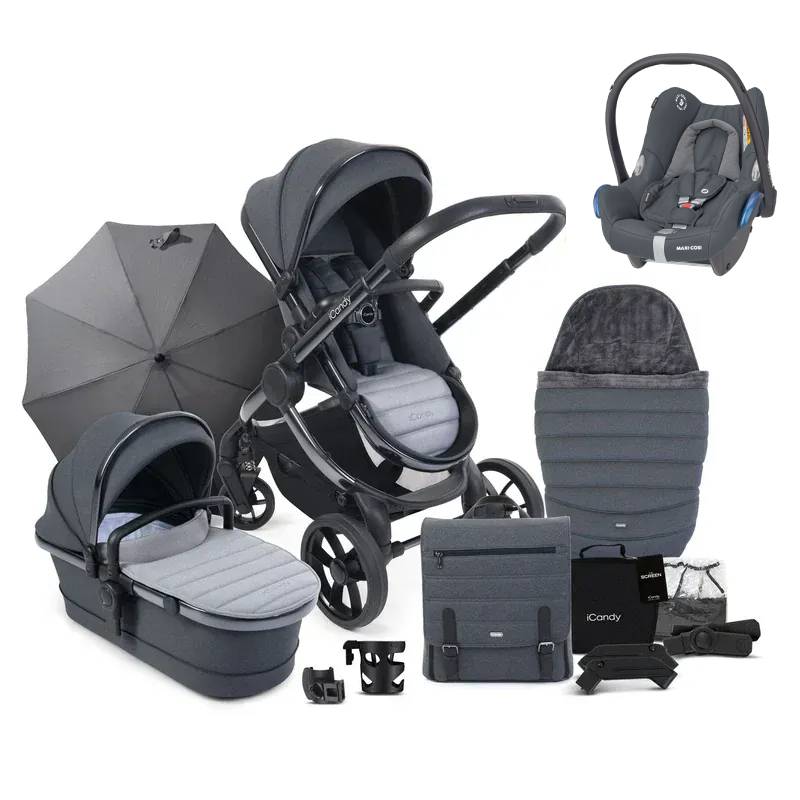 iCandy Peach 7 (Cabriofix) Travel System Bundle - Truffle