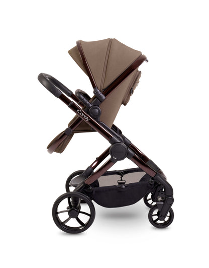 iCandy Peach 7 Cybex Cloud T Plus Complete Travel System Bundle - Coco/Cozy Beige