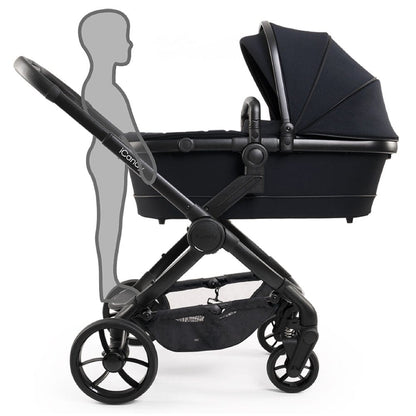 iCandy Peach 7 Cybex Cloud T Complete Travel System Bundle - Black Edition