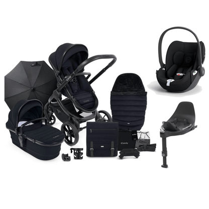 iCandy Peach 7 Cybex Cloud T Complete Travel System Bundle - Black Edition