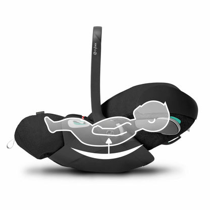 iCandy Peach 7 Cybex Cloud T Complete Travel System Bundle - Black Edition