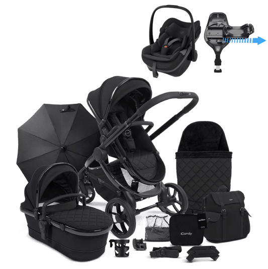 iCandy Peach 7 (Pebble Slide Pro) Travel System - Designer Collection, Cerium