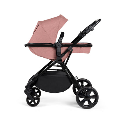 Ickle Bubba Comet 2 in 1 Plus Pushchair - Black / Dusky Pink / Black (Ex-Display)