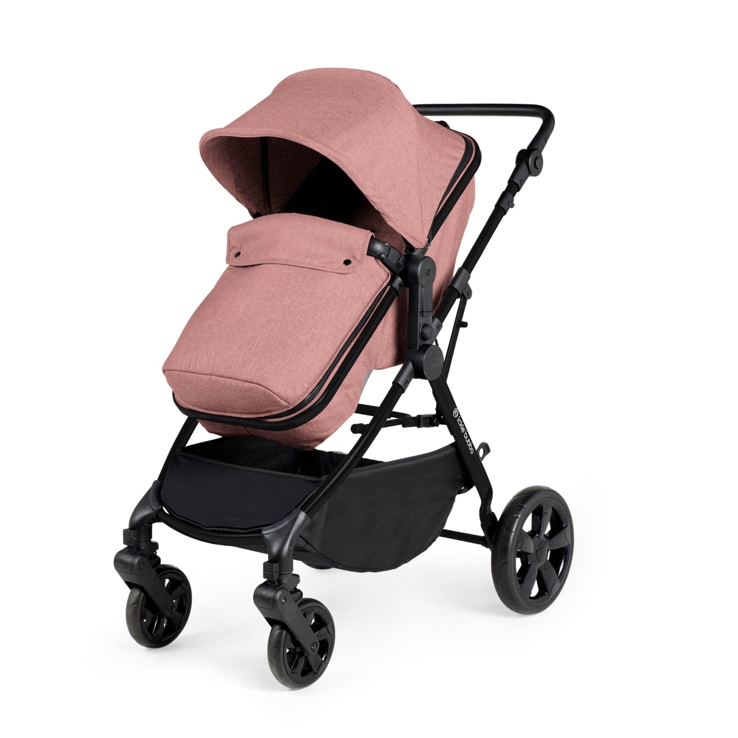 Ickle Bubba Comet 2 in 1 Plus Pushchair - Black / Dusky Pink / Black (Ex-Display)