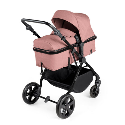 Ickle Bubba Comet 2 in 1 Plus Pushchair - Black / Dusky Pink / Black (Ex-Display)
