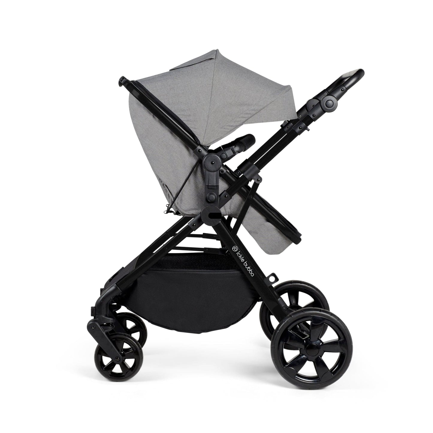 Ickle Bubba Comet 3-In-1 Travel System With Astral Car Seat - Black / Space Grey