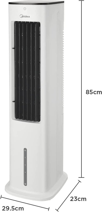 Midea AC100-20ARB 4-in-1 Portable Air Cooler with 5L Water Tank & Remote Control