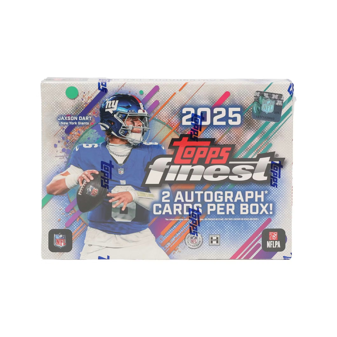 2025 Topps Finest Football Hobby Trading Card Box