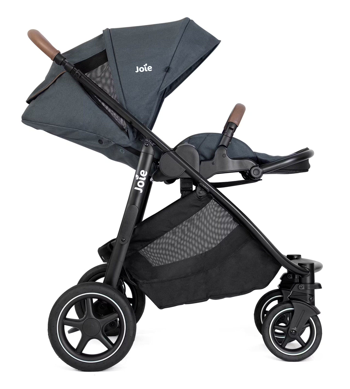 Joie Versatrax (i-Snug 2) Travel System - Moonlight/Pebble