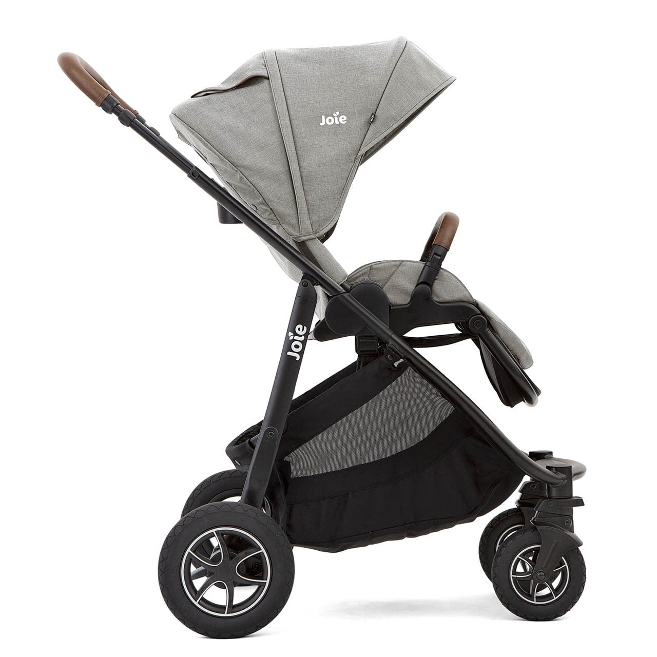 Joie Versatrax with Car Seat - Pebble