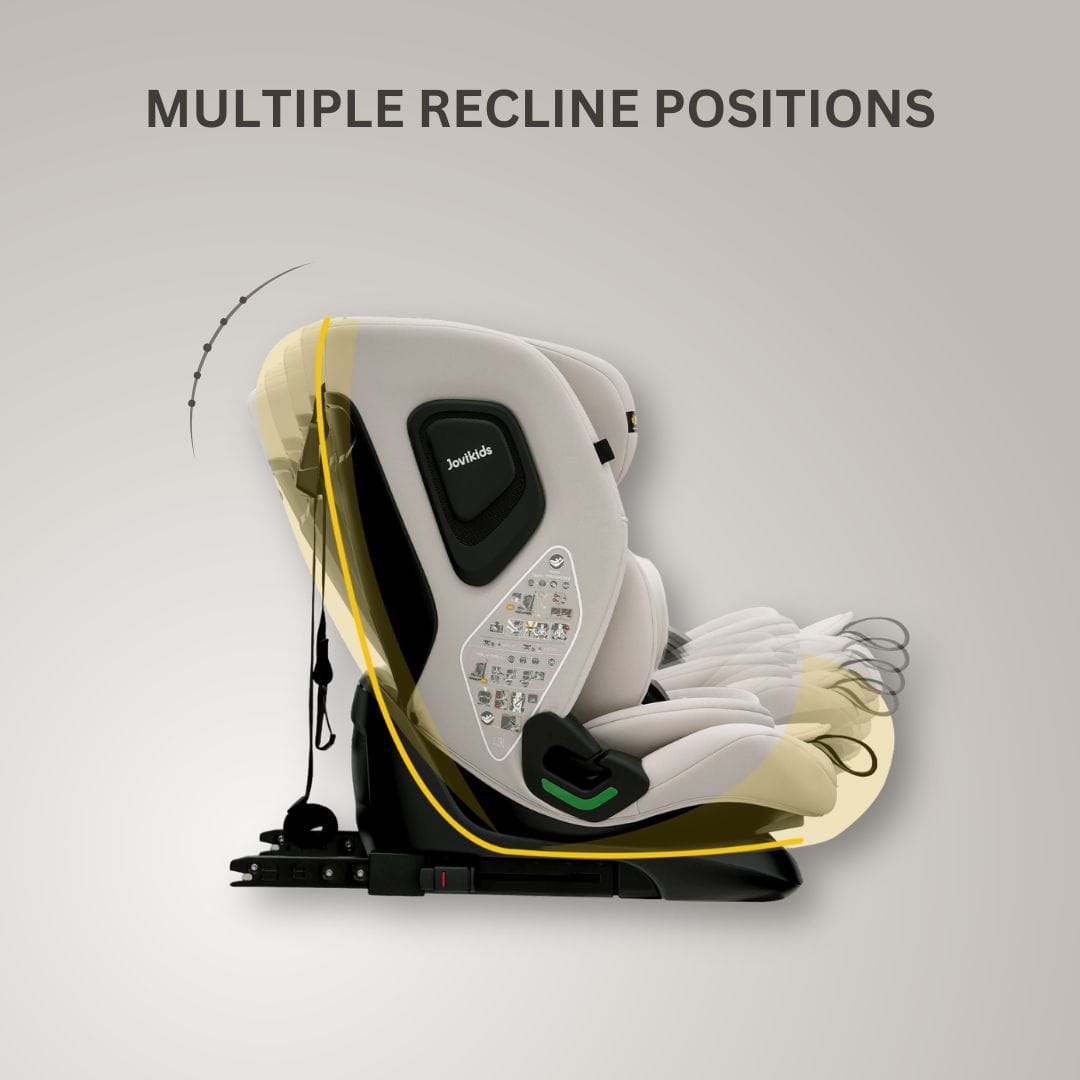 Jovikids CiCI TT i-Size Car Seat - Milkstone