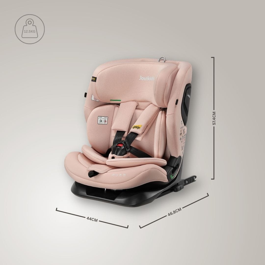 Jovikids CiCI TT i-Size Car Seat - Rosewood