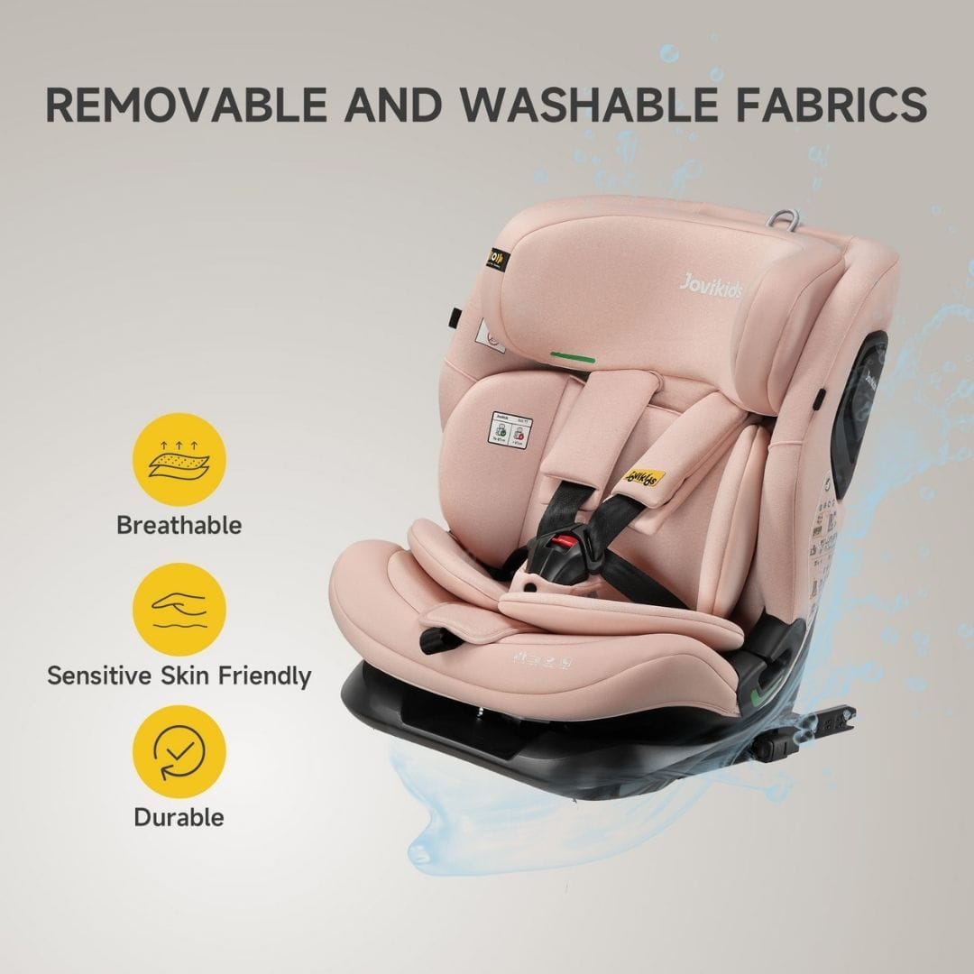 Jovikids CiCI TT i-Size Car Seat - Rosewood