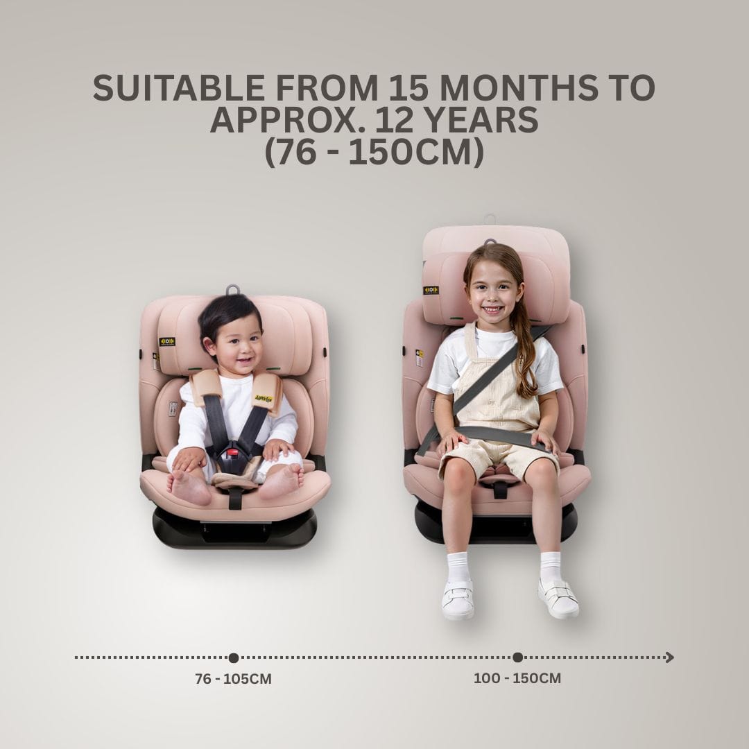 Jovikids CiCI TT i-Size Car Seat - Rosewood