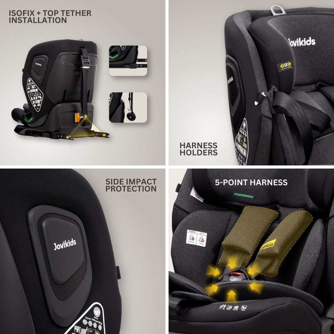 Jovikids CiCI TT i-Size Car Seat - Twilight