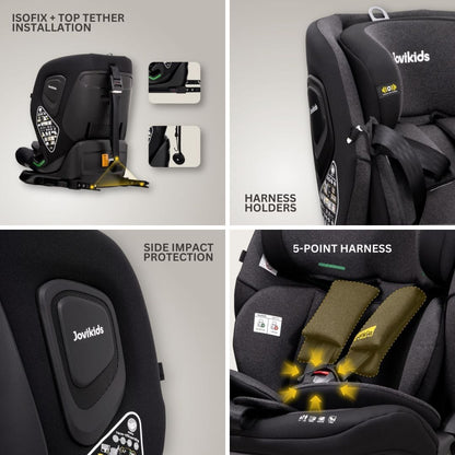 Jovikids CiCI TT i-Size Car Seat - Twilight