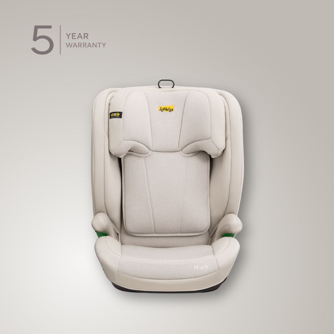 Jovikids Leon Highback Booster Seat - Milkstone