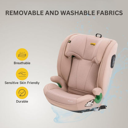 Jovikids Leon Highback Booster Seat - Rosewood