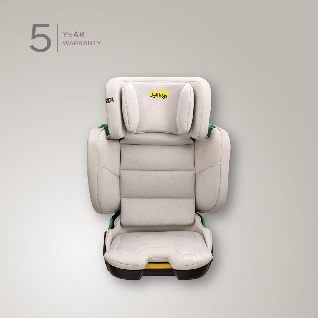 Jovikids Rober+ Folding Highback Booster Seat - Milkstone