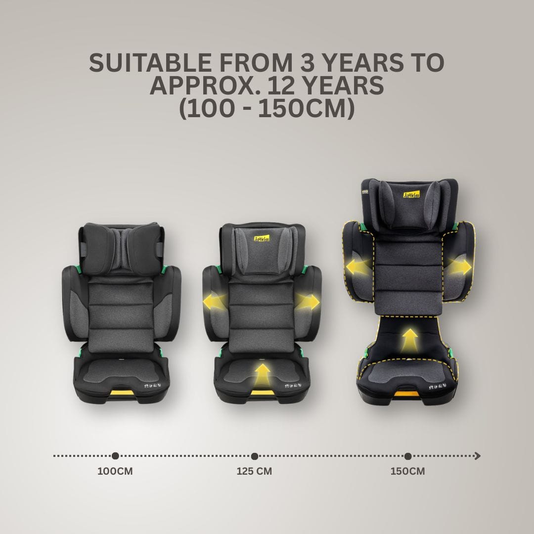 Jovikids Rober+ Folding Highback Booster Seat - Twilight