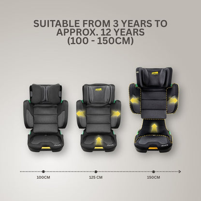 Jovikids Rober+ Folding Highback Booster Seat - Twilight