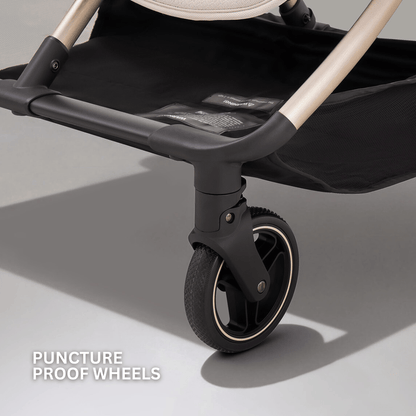 JoviKids Ayla Twin Stroller - Dawn Beige