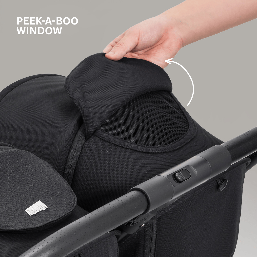 JoviKids Ayla Twin Stroller - Urban Black