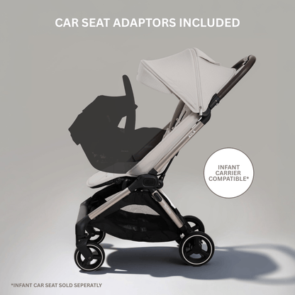Jovikids Ayla Compact Stroller - Dawn Beige