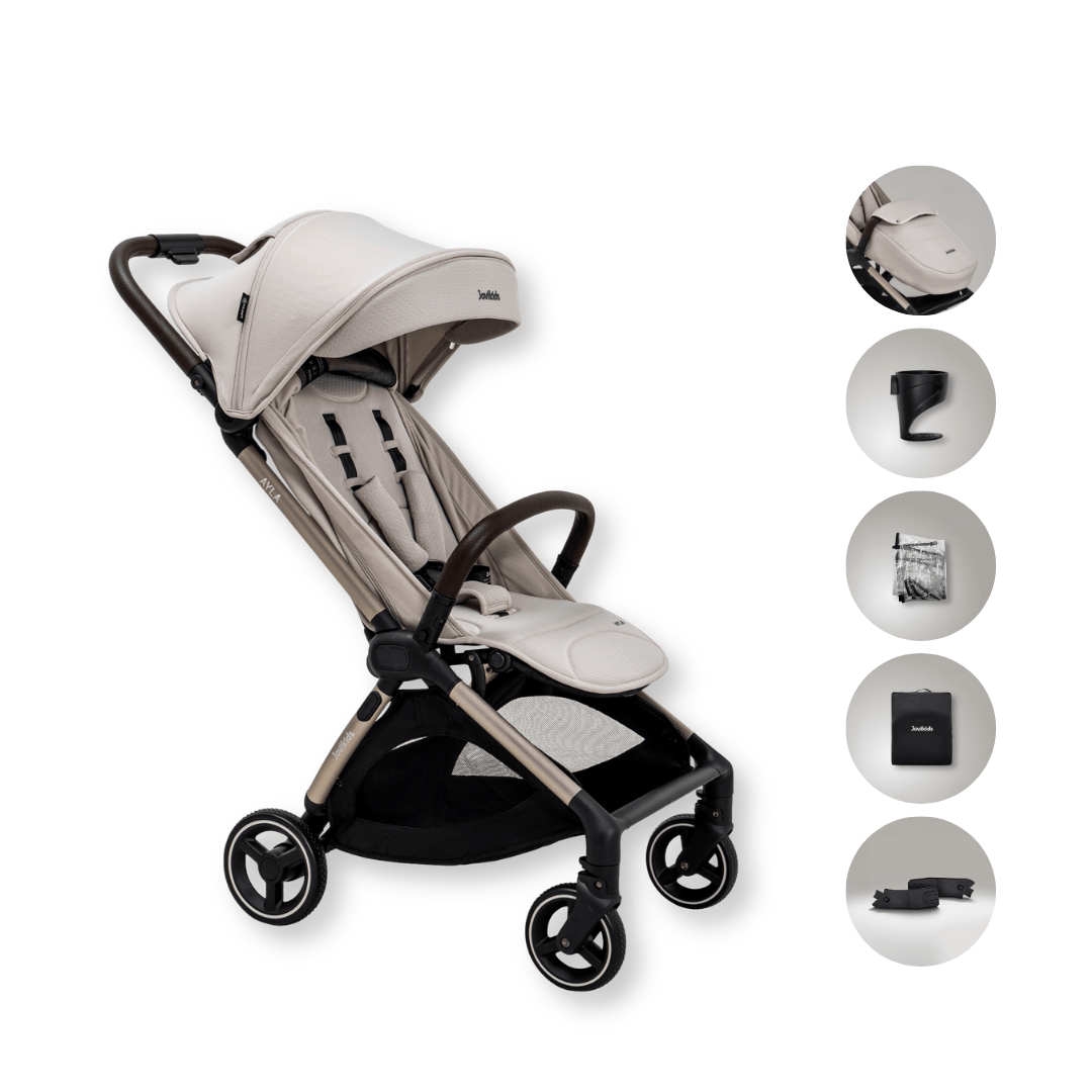 Jovikids Ayla Compact Stroller - Dawn Beige