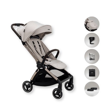 Jovikids Ayla Compact Stroller - Dawn Beige