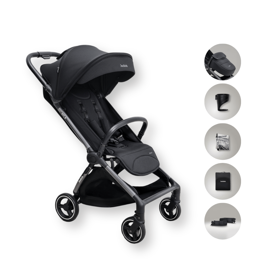 Jovikids Ayla Compact Stroller - Urban Black