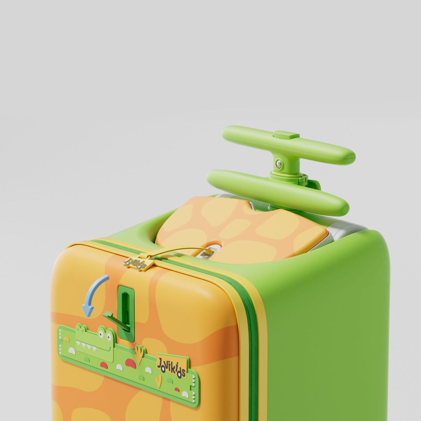 Jovikids JoyRide 3-in-1 Children's Ride-on Suitcase - Green