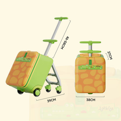 Jovikids JoyRide 3-in-1 Children's Ride-on Suitcase - Green
