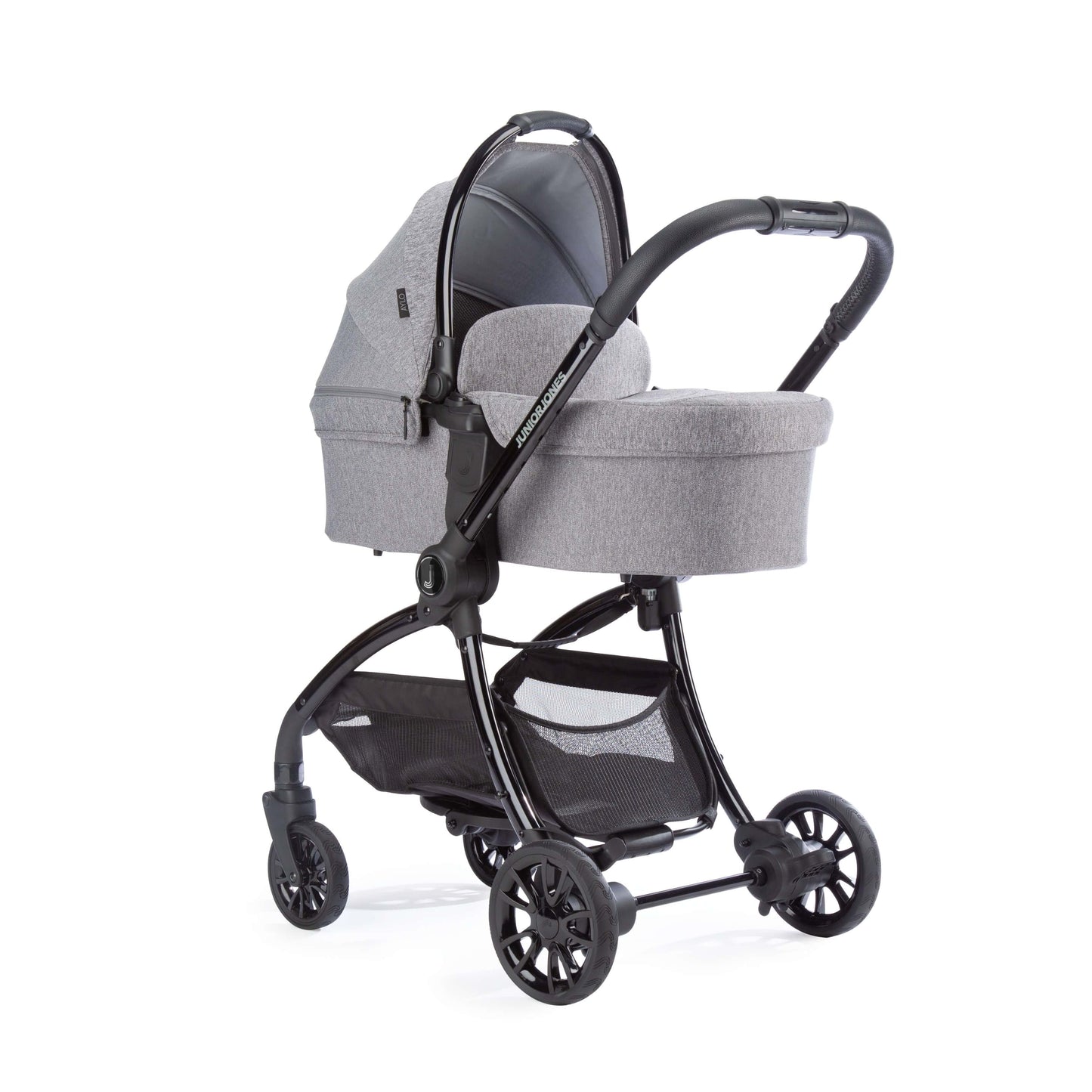 Junior Jones Aylo (Cabriofix) Car Seat Bundle - Grey Marl/Graphite