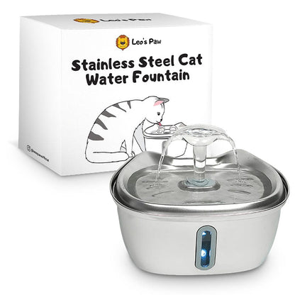 Stainless Steel Cat Water Fountain