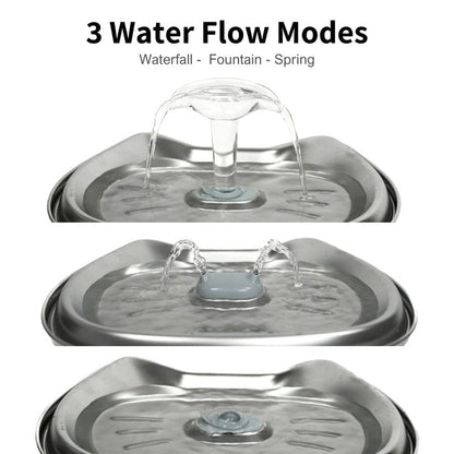 Stainless Steel Cat Water Fountain