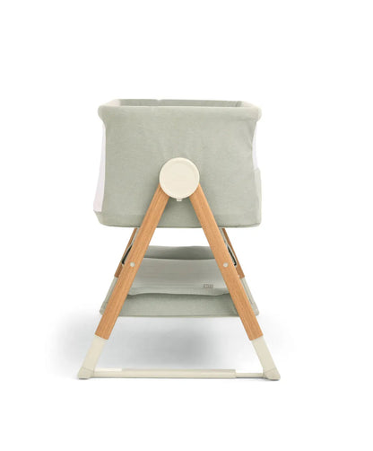 Mamas & Papas Lua Bedside Crib - Sage