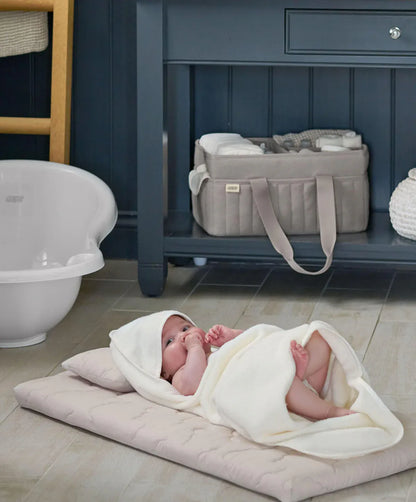 Mamas & Papas Nappy Caddy - Grey Waffle