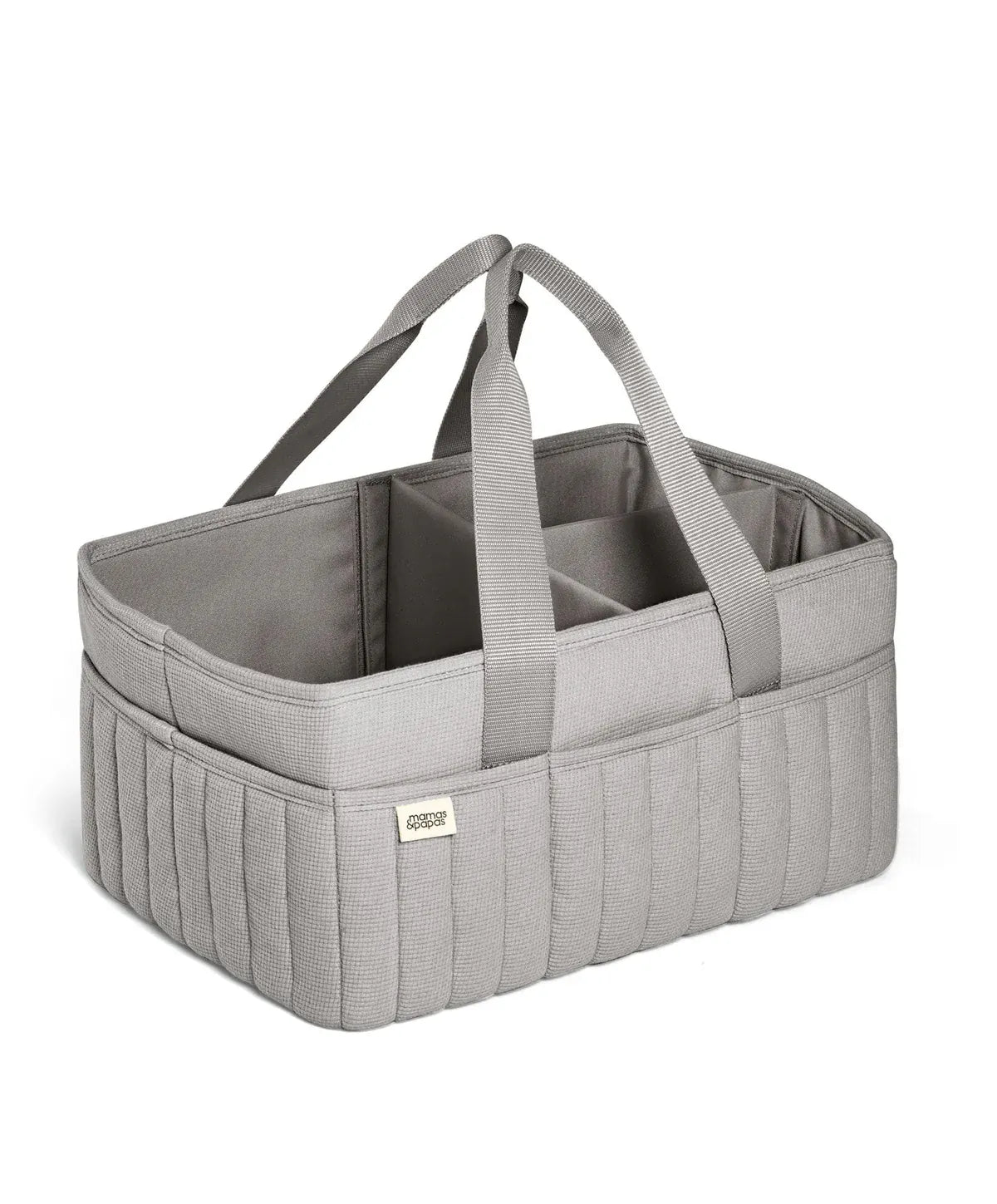 Mamas & Papas Nappy Caddy - Grey Waffle