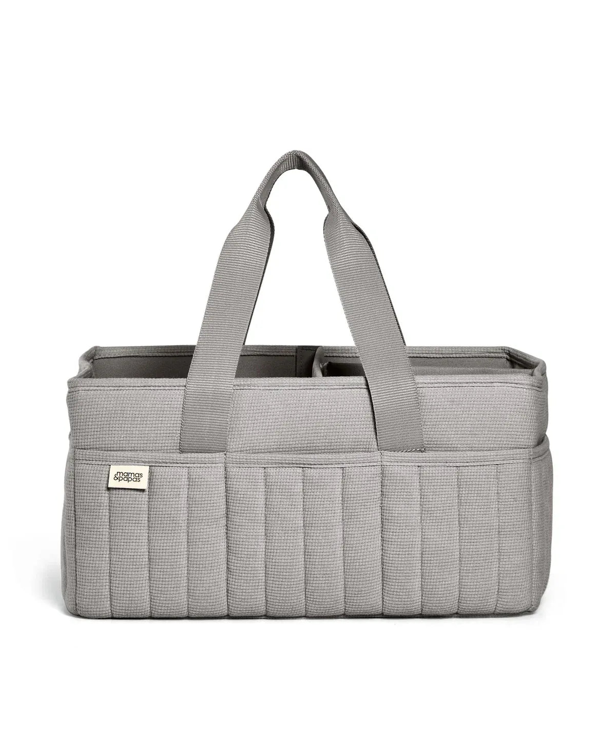 Mamas & Papas Nappy Caddy - Grey Waffle