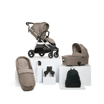 Mamas & Papas Flip XT3 (6 Piece) Bundle - Stone
