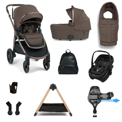 Mamas & Papas Ocarro 2 (Coral Slide Pro) Travel System - Crema