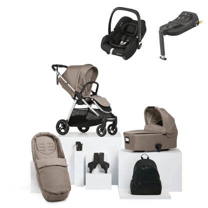Mamas & Papas Flip XT3 (Cabriofix i-Size) Travel System - Stone