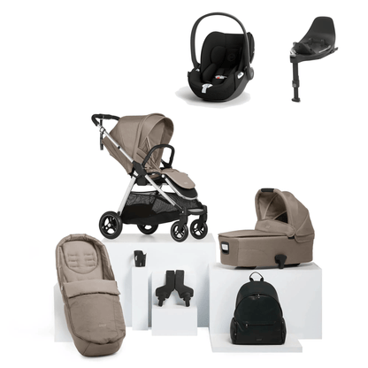 Mamas & Papas Flip XT3 (Cloud T) Travel System - Stone