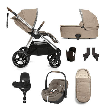 Mamas & Papas Ocarro (Pebble 360 PRO2) Travel System - Cashmere/Twillic Truffle